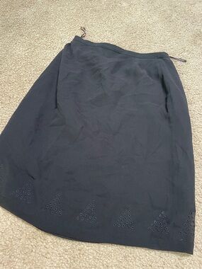 Vintage DKNY silk skirt